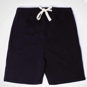 Classic Black Fleece Unisex Shorts
